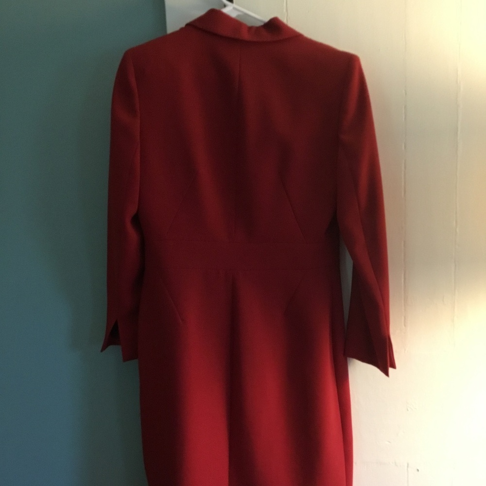 Kasper Red suit jacket and matching skirt